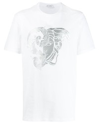 Versace Collection Medusa Logo Print T Shirt
