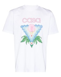 Casablanca Memphis Icon Print T Shirt