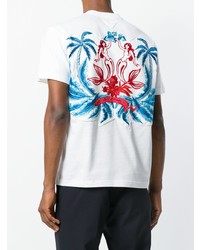 Prada Mermaid Embroidered T Shirt