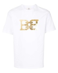 Bally Metallic Logo Print T Shirt