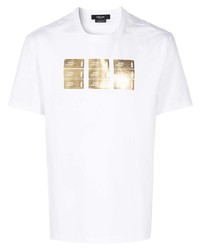Versace Metallic Signature Tag T Shirt