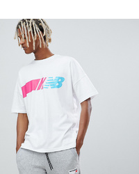 New Balance Miami Brights 90s Oversized T Shirt In White