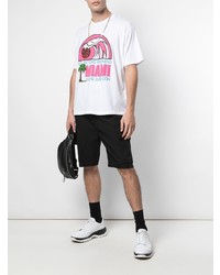 Just Don Miami Print T Shirt