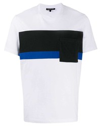Michael Kors Michl Kors Striped Panel T Shirt