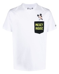 MC2 Saint Barth Mickey Mouse Pocket T Shirt