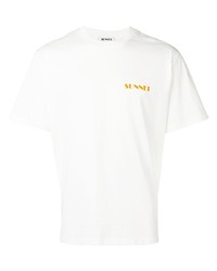 Sunnei Micro Logo Print T Shirt
