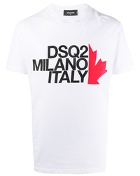 DSQUARED2 Milano Maple Leaf T Shirt