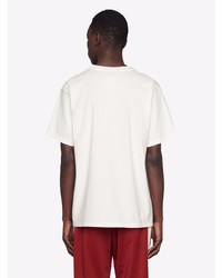 Gucci Mirror Logo Print Short Sleeve T Shirt
