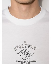 Givenchy Mmw Print Cotton T Shirt