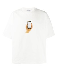 Sunnei Mobile Print T Shirt