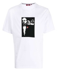 Mostly Heard Rarely Seen 8-Bit Mobster Graphic Print T Shirt