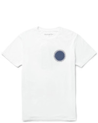 Mollusk Indigo Sun Printed Cotton Jersey T Shirt