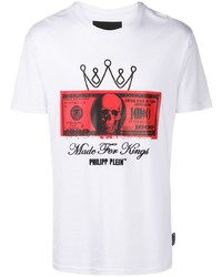 Philipp Plein Money Print T Shirt