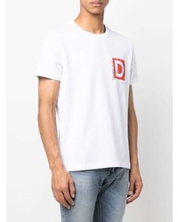 Dondup Monogram Print Short Sleeve T Shirt