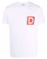 Dondup Monogram Print Short Sleeve T Shirt