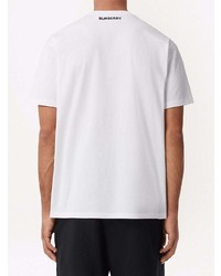 Burberry Monster Graphic Print Round Neck T Shirt