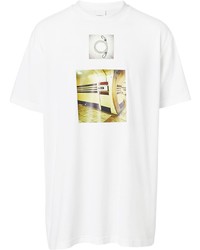 Burberry Montage Print T Shirt