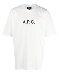 A.P.C. Moran Logo Print T Shirt