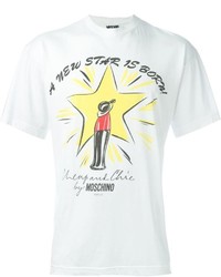 Moschino Vintage Print T Shirt