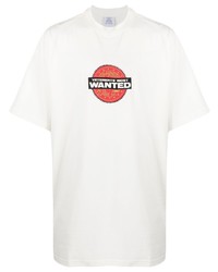 Vetements Most Wanted Print Cotton T Shirt