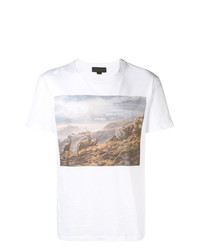 Stella McCartney Mountains Print T Shirt
