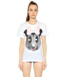 Mouse Printed Cotton T Shirt