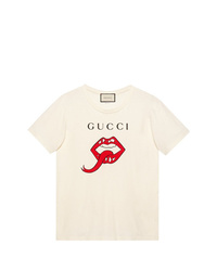 Gucci Mouth Print T Shirt