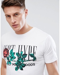 Hype Muscle Logo Rose T Shirt