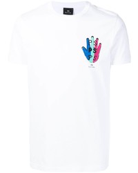 PS Paul Smith Musical Paralysis Organic Cotton T Shirt