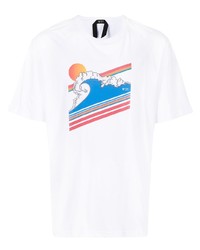 N°21 N21 Sun Wave Graphic Print T Shirt