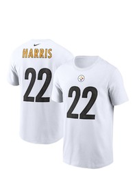 Nike Najee Harris White Pittsburgh Ers Player Name Number T Shirt At Nordstrom