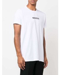 Aspesi Nervoso Logo Print T Shirt