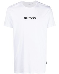 Aspesi Nervoso Logo Print T Shirt