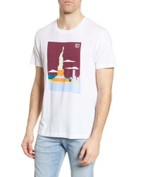 French Connection New York Landmark Graphic Tee
