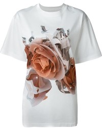 Nicopanda Rose Print T Shirt