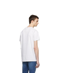 Tiger of Sweden Jeans Off White And Silver Fleek T Shirt