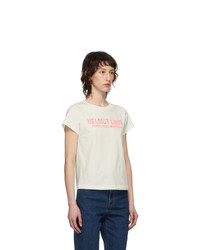 Helmut Lang Off White Baby T Shirt
