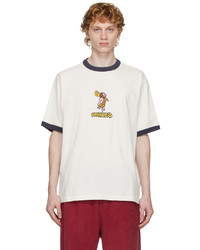 Brain Dead Off White Barbarian Ringer T Shirt