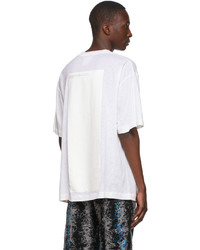 Acne Studios Off White Cotton T Shirt