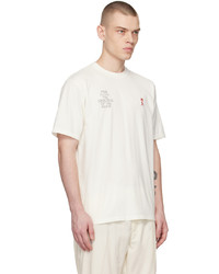 Undercover Off White Embroidered T Shirt