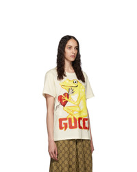 Gucci Off White Frog Heart T Shirt