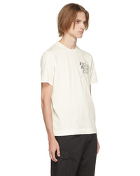 Z Zegna Off White Graphic Logo T Shirt