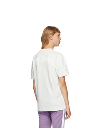 Palm Angels Off White Ice Bear T Shirt