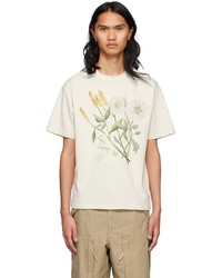 Reese Cooper®  Off White Juliet Johnstone Edition Botanical T Shirt