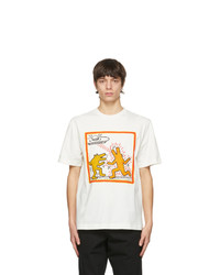 Études Off White Keith Haring Edition Wonder Dancing Dogs T Shirt