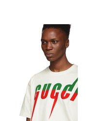 Gucci Off White Logo T Shirt