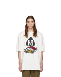 Maison Margiela Off White M Spade Logo T Shirt