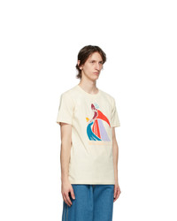 Lanvin Off White Mother And Child T Shirt