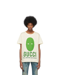Gucci Off White Oversize Manifesto T Shirt