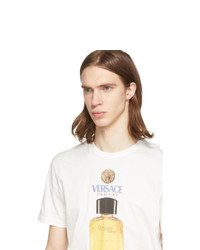 Versace Off White Perfume T Shirt